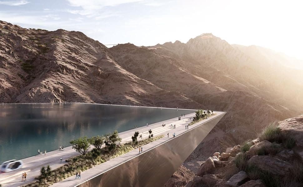 Trojena concept in NEOM